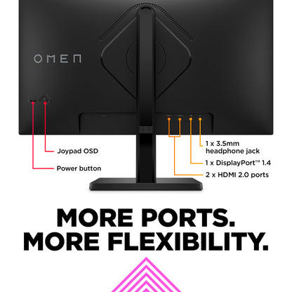 HP OMEN by 23.8 inch FHD 165Hz Gaming Monitor - OMEN 24
