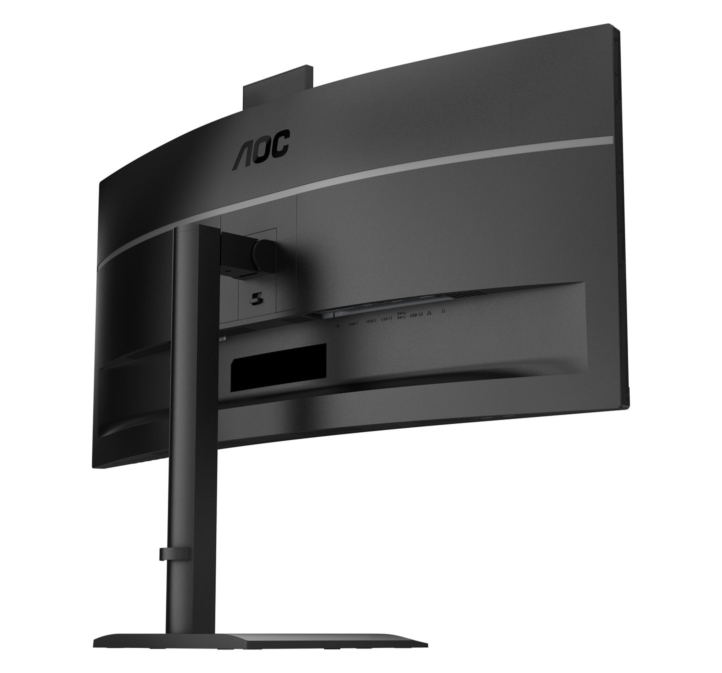 AOC E4 CU34E4CW computer monitor 86.4 cm (34") 3440 x 1440 pixels UltraWide Quad HD LED Black