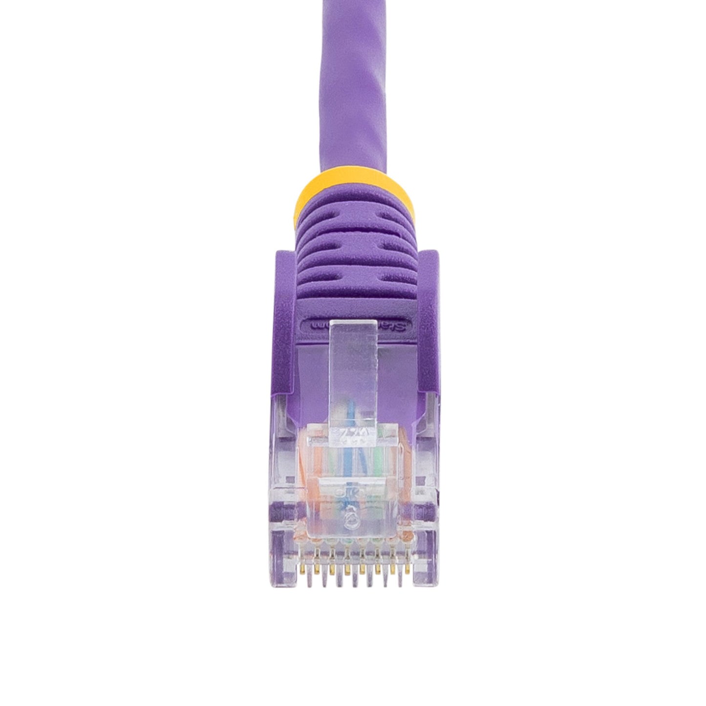 StarTech.com Cat5e Ethernet Patch Cable with Snagless RJ45 Connectors - 10 m, Purple