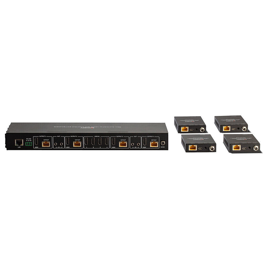 Lindy 70m Cat.6 4x4 HDMI 4K60 Matrix Extender