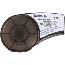 Brady 139748 Black, White Self-adhesive printer label