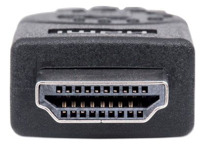 Manhattan HDMI 4K@30Hz Cable, 1.8m, Suitable for ALL 1080p/HD and Majority of 4K Uses (Check Your System 4K Specification to Be Sure), Black, High Speed, Lifetime Warranty, Equivalent to HDMM6