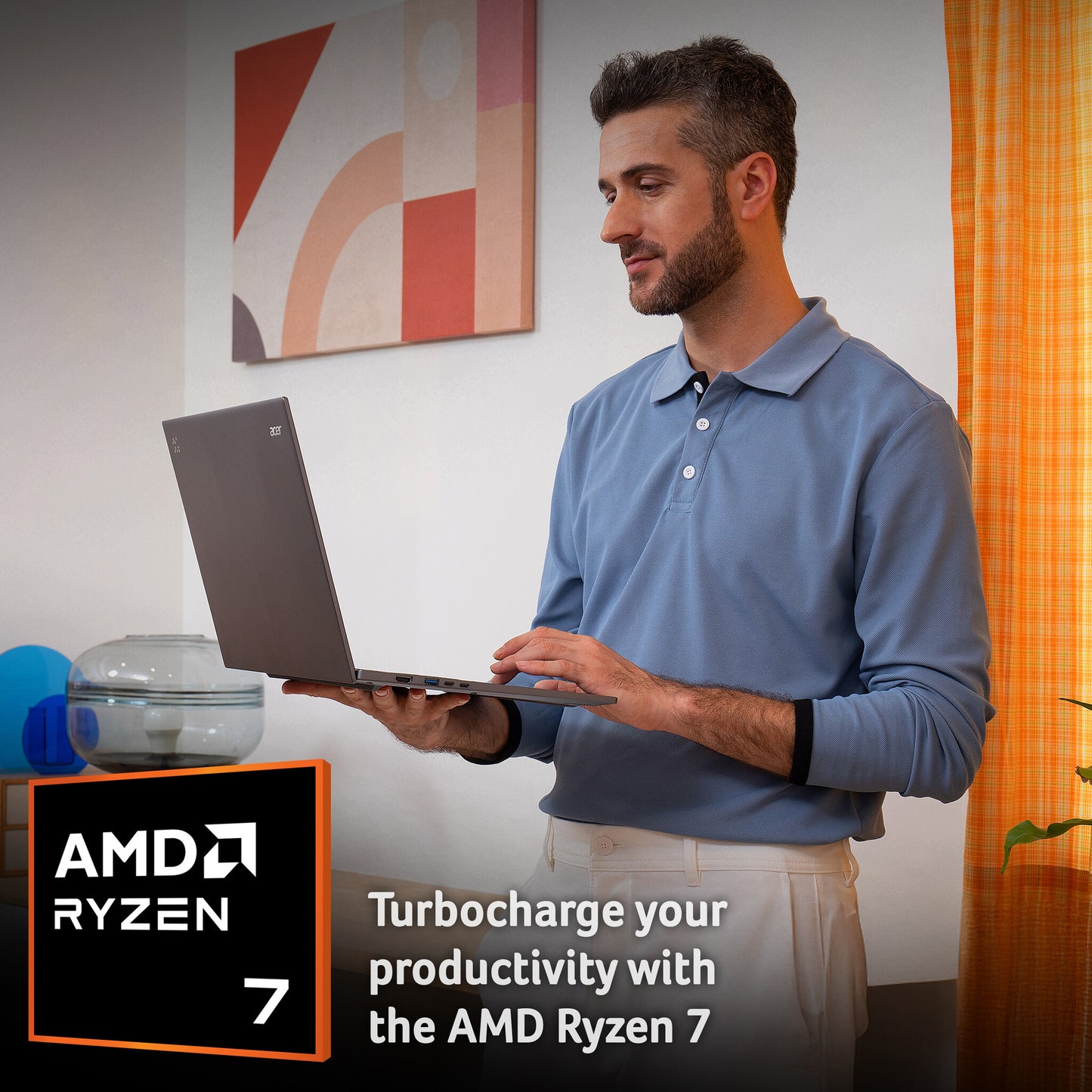 Acer Aspire 16 AI AI 16 A16-61M - AMD Ryzen AI 7 350, 16 GB, 1TB SSD, 16" WUXGA+ OLED, Windows 11 Copilot+ Notebook