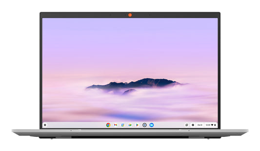 ASUS Chromebook Plus Enterprise CB54 CB5403CMA-QM0909 Intel Core Ultra 5 115U 35.6 cm (14") Touchscreen WQXGA 16 GB LPDDR5x-SDRAM 256 GB SSD Wi-Fi 6E (802.11ax) ChromeOS Silver