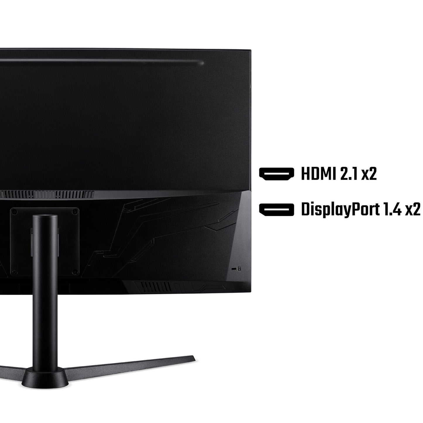 Acer Nitro XZ322QUV3 curved gaming monitor - 31.5", 1500R, Quad HD, 180Hz, 1ms, FreeSync, DisplayHDR 400, HDMI & DP