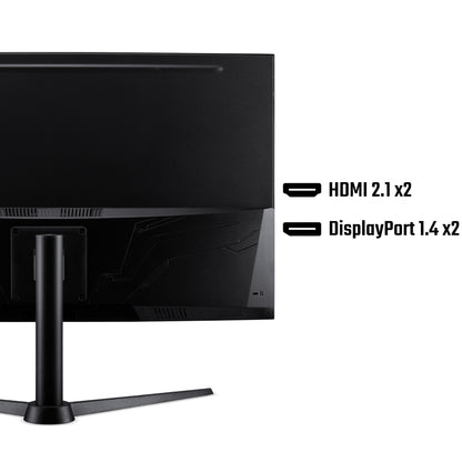 Acer Nitro XZ322QUV3 curved gaming monitor - 31.5", 1500R, Quad HD, 180Hz, 1ms, FreeSync, DisplayHDR 400, HDMI & DP