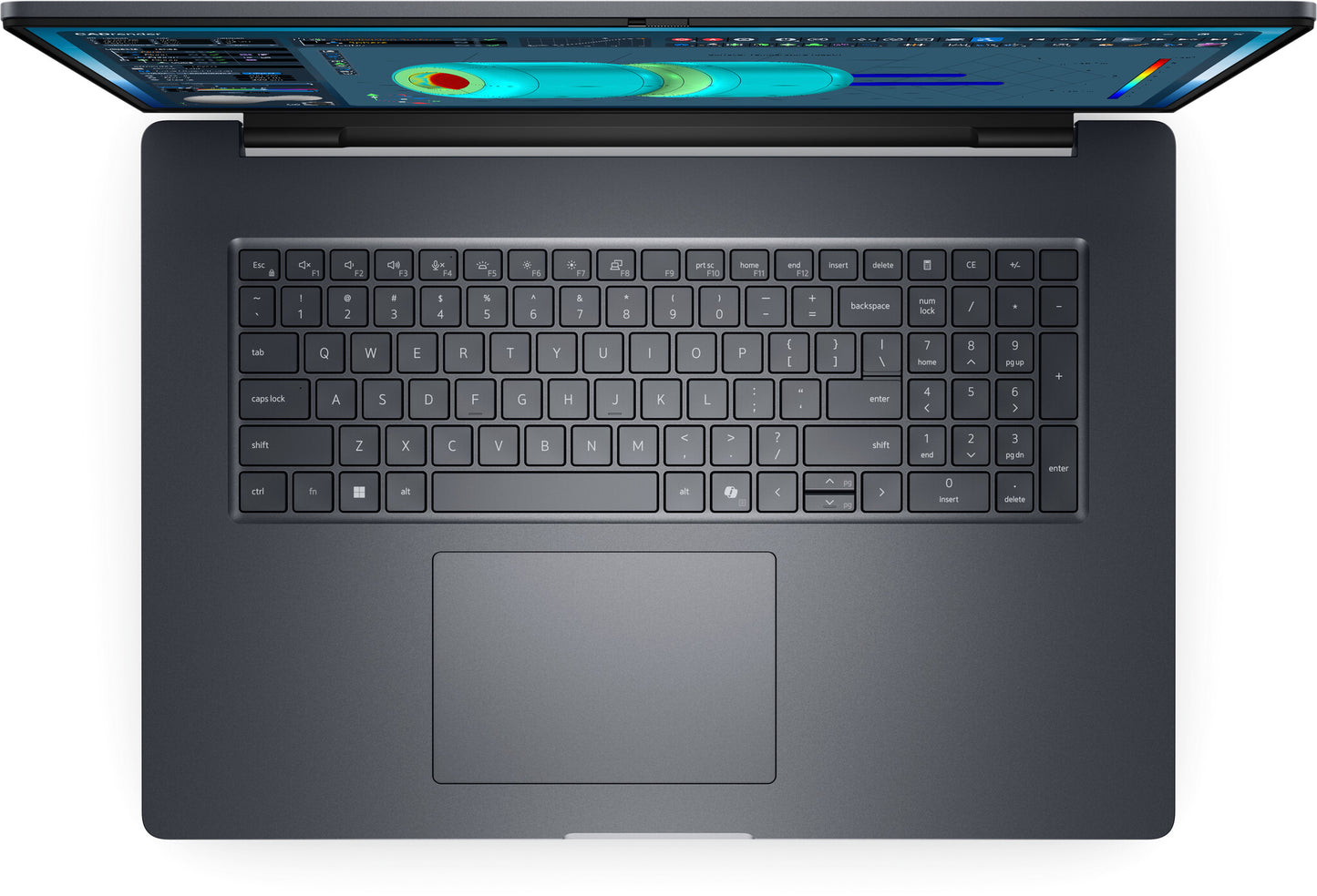 DELL Pro Max 18 Plus MB18250 Intel Core Ultra 9 285HX Mobile workstation 45.7 cm (18") Quad HD+ 32 GB DDR5-SDRAM 1 TB SSD NVIDIA RTX PRO 3000 Blackwell Wi-Fi 7 (802.11be) Windows 11 Pro Black UK English