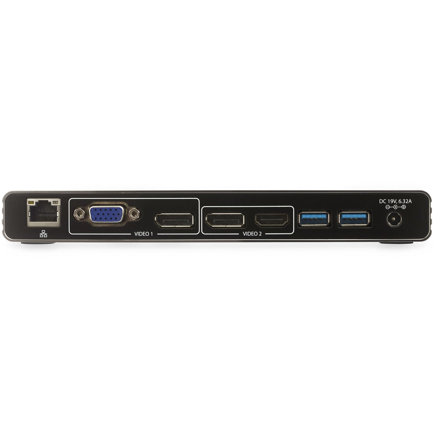 StarTech.com Thunderbolt 3 Dock - Dual 4K 60Hz Monitor TB3 Laptop Docking Station with DisplayPort, HDMI & 1080p VGA - 85W Power Delivery & Charging - 2x USB-A, Ethernet - Mac & Windows