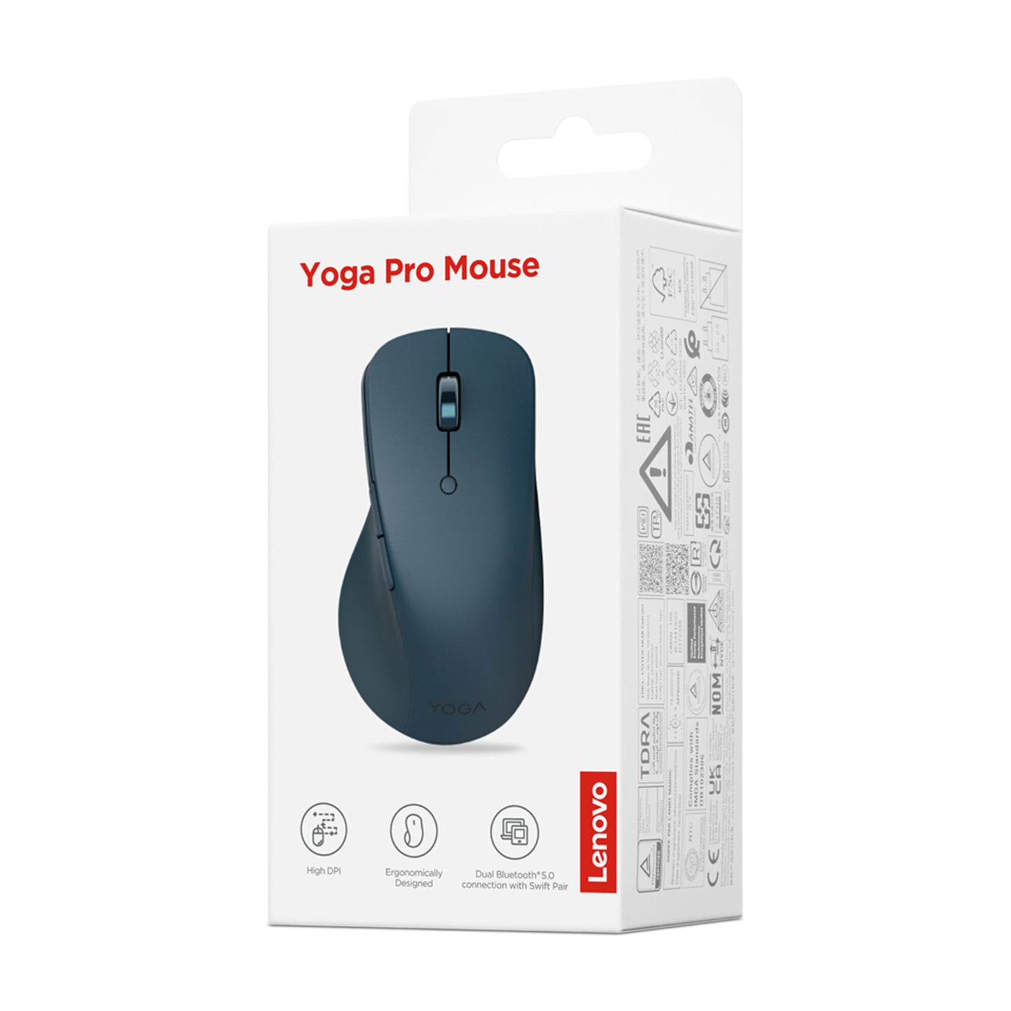 Lenovo Yoga Pro P mouse Gaming Right-hand Bluetooth Optical 2400 DPI