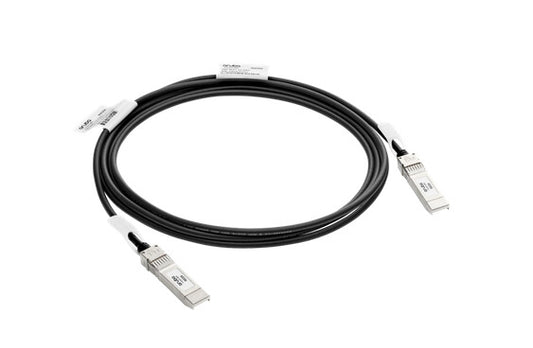 HPE Aruba Networking R9D20A InfiniBand/fibre optic cable 3 m SFP+ Black, Silver