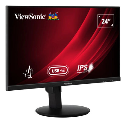 Viewsonic VG Series VG2409-MHDU-2 computer monitor 60.5 cm (23.8") 1920 x 1080 pixels Full HD LED Black