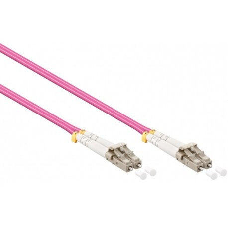 Mercodan 40400022 InfiniBand/fibre optic cable 0.5 m LC Violet