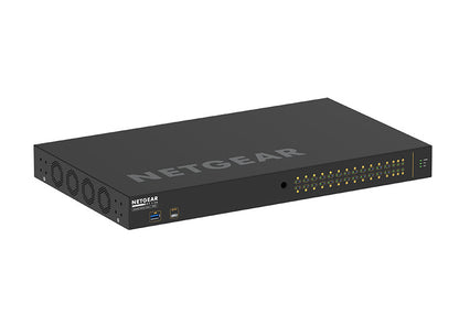 NETGEAR GSM4230P Managed L2/L3 Gigabit Ethernet (10/100/1000) Power over Ethernet (PoE) 1U Black