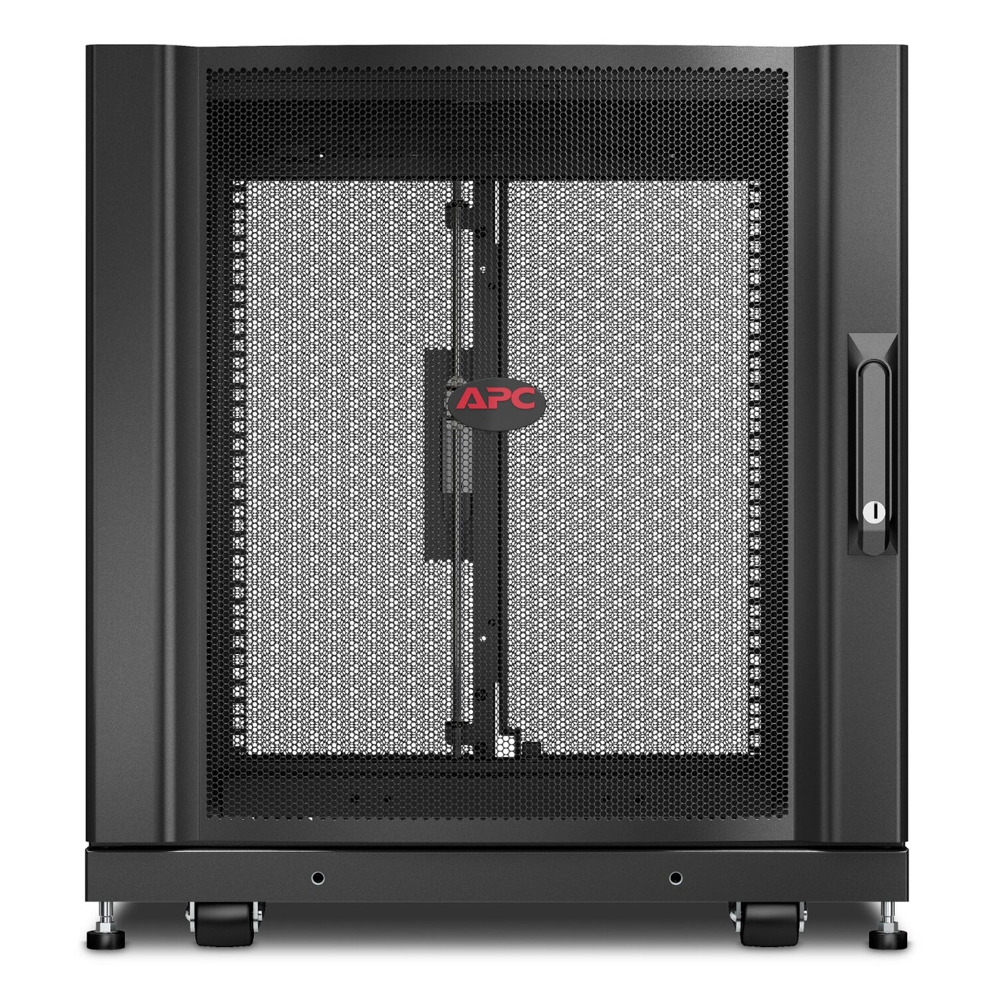 APC NetShelter SX, Server Rack Enclosure, 12U, Black, 658H x 600W x 900D mm