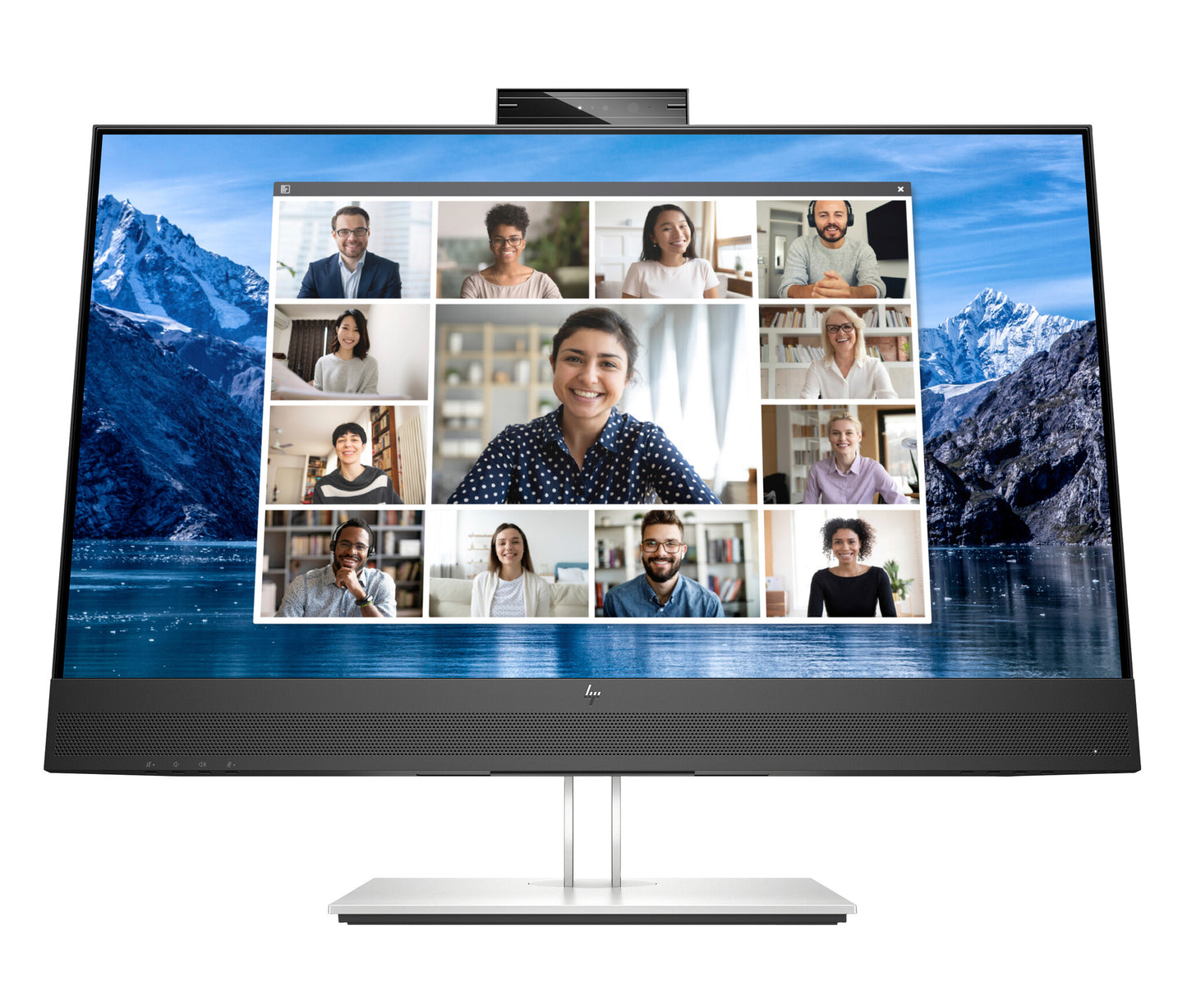 HP E-Series E27m G4 QHD USB-C Conferencing Monitor