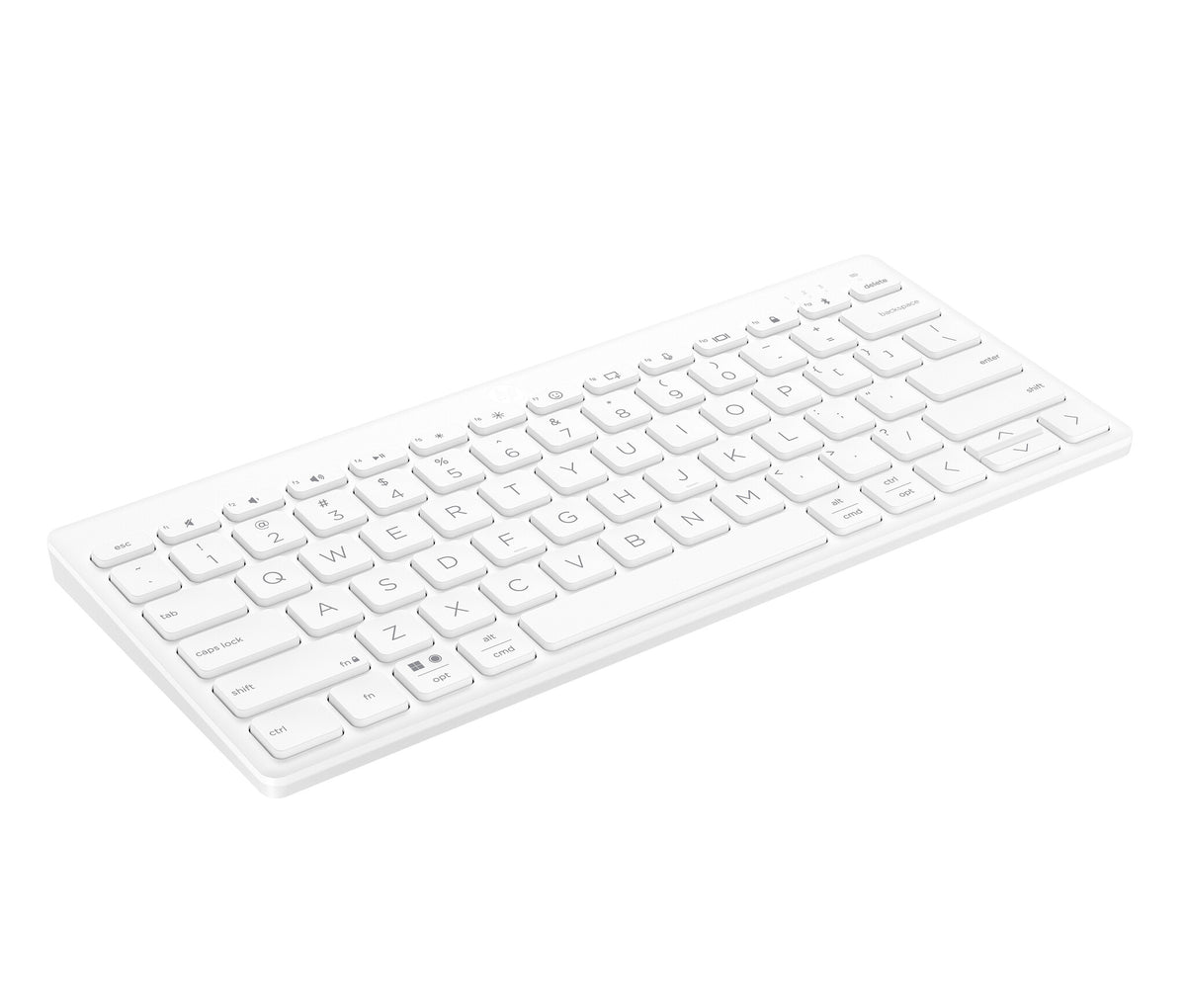 HP 350 WHT Compact Multi-Devic - Tastatur - Bluetooth 5 keyboard Home White