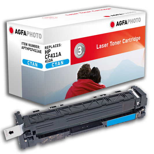 AgfaPhoto APTHPCF411AE toner cartridge 1 pc(s) Cyan