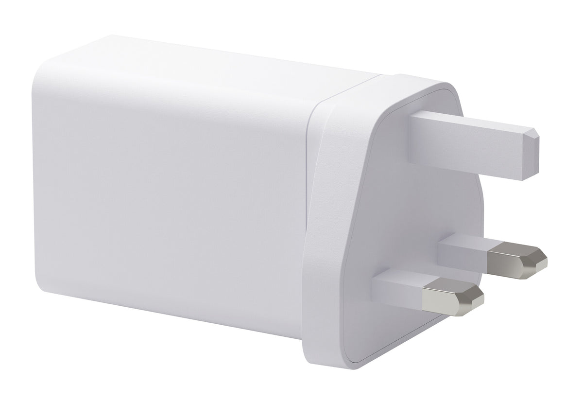 dbramante1928 IT - UK W. Charger - 2xUSB-C 70W + 1xUSB-A - WHT