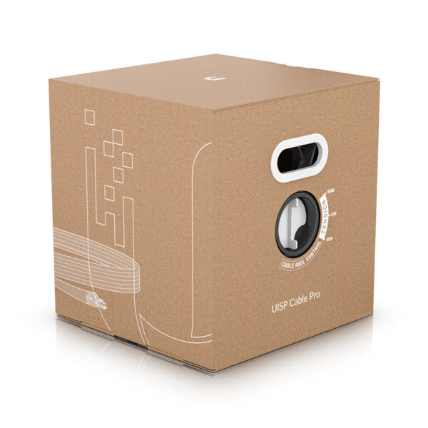 Ubiquiti UISP Cable Pro networking cable Black 305 m Cat5e