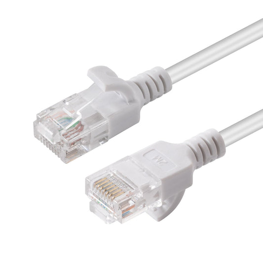 Microconnect V-UTP6A05W-SLIM networking cable White 5 m Cat6a U/UTP (UTP)