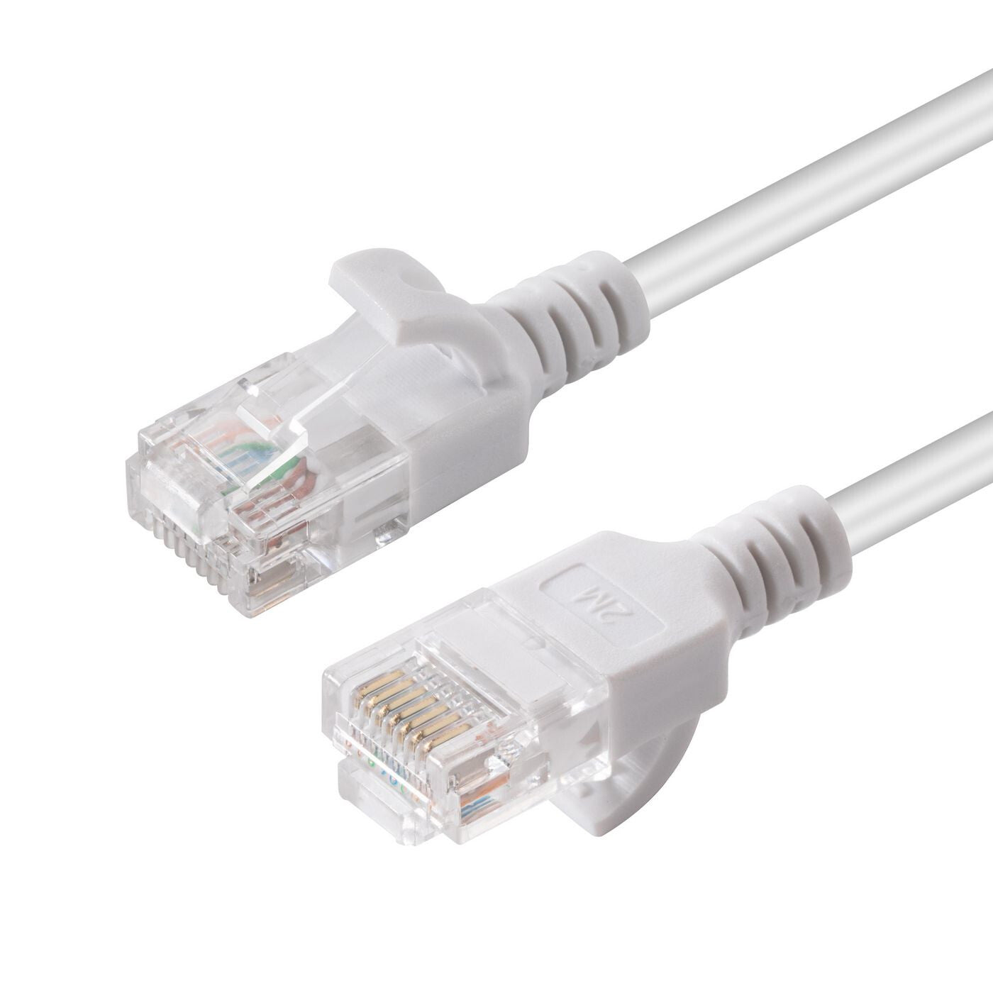 Microconnect V-UTP610W-SLIM networking cable White 10 m Cat6 U/UTP (UTP)