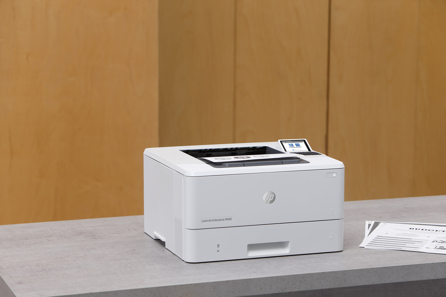 HP LaserJet Enterprise M406dn Black and white Printer, Ethernet Only; Duplex