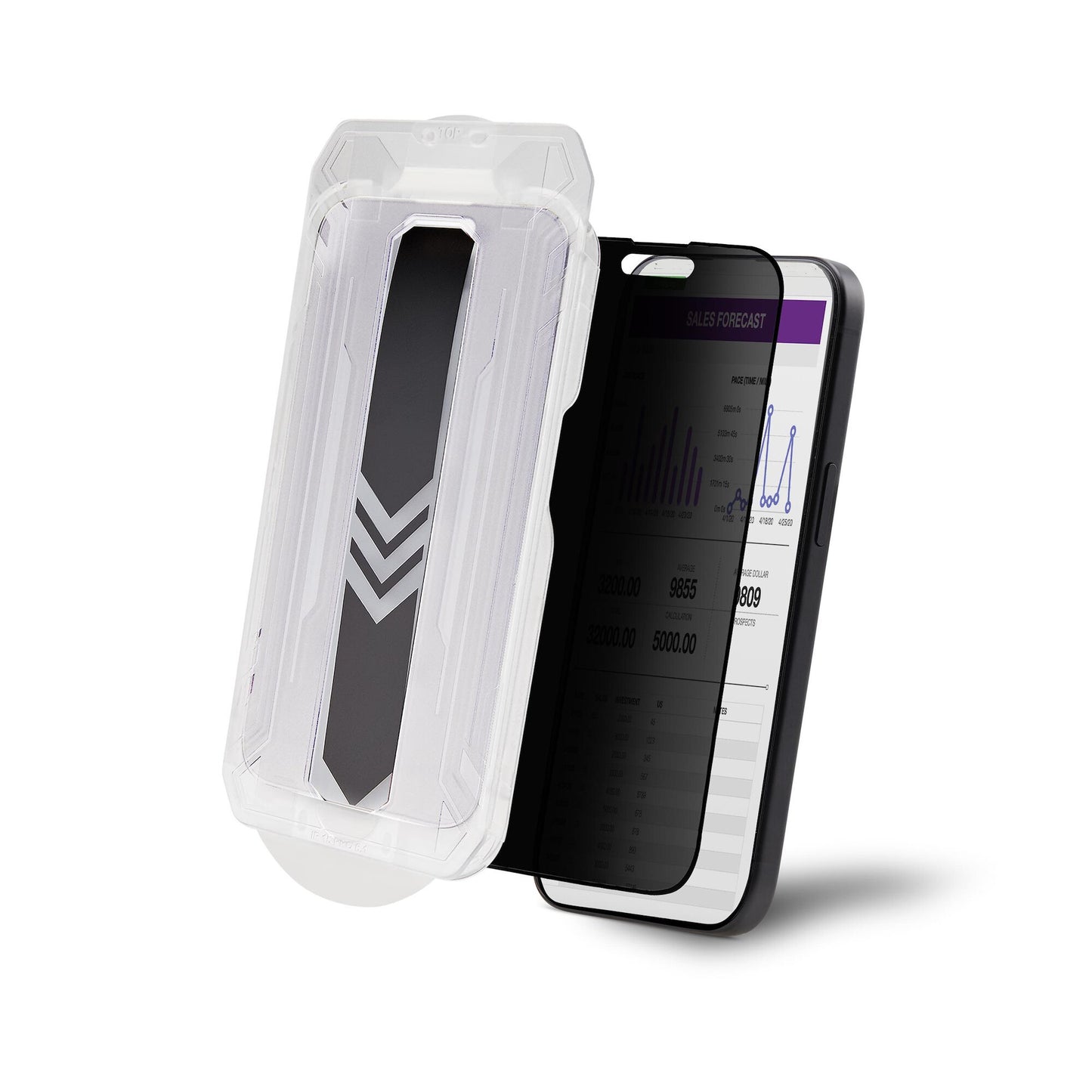 StarTech.com IP15T-PRIVACY-SCREEN display privacy filter 15.5 cm (6.1") Smartphone Frameless display privacy filter