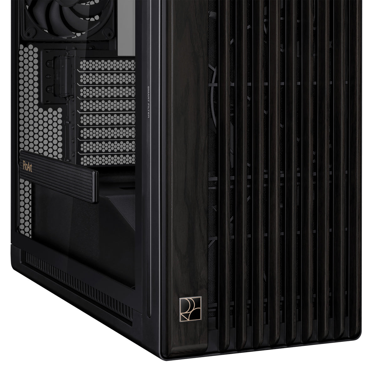ASUS ProArt PA602 Wood Edition Midi Tower Black
