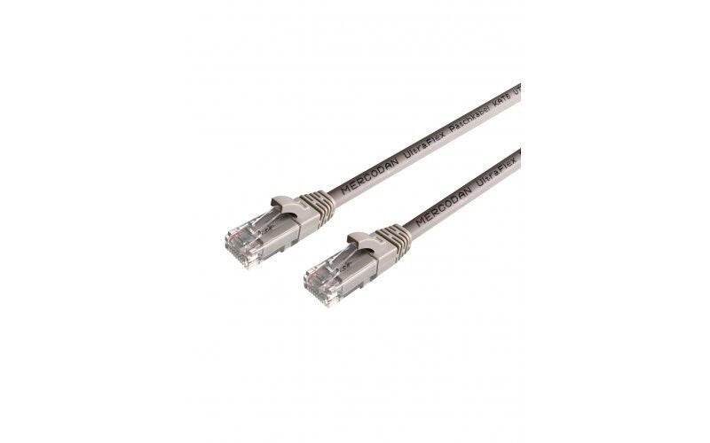 Mercodan 371231010 networking cable Grey 1 m Cat6 U/UTP (UTP) Round