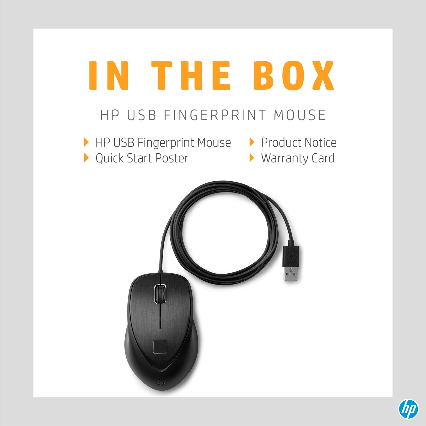 HP USB Fingerprint Mouse
