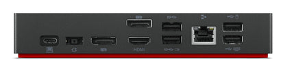 Lenovo ThinkPad Universal USB-C Dock Wired USB 3.2 Gen 1 (3.1 Gen 1) Type-C Black