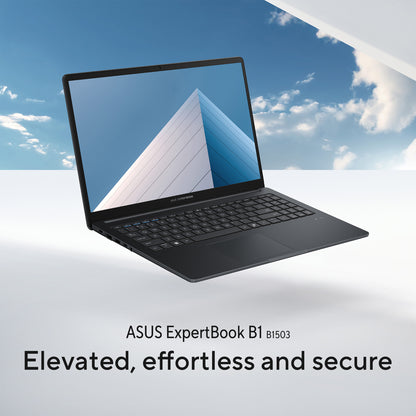 ASUS ExpertBook B1 B1503CV-i715X Intel® Core™ i7 i7-13620H Laptop 39.6 cm (15.6") Full HD 16 GB DDR5-SDRAM 512 GB SSD Wi-Fi 6E (802.11ax) Windows 11 Pro Black, Grey