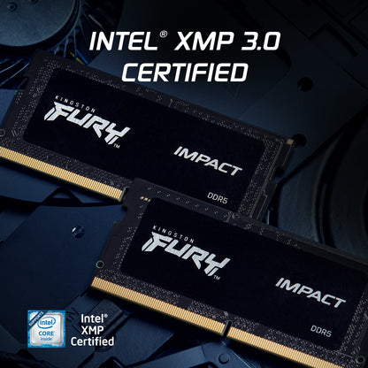 Kingston Technology FURY 32GB 5600MT/s DDR5 CL40 SODIMM (Kit of 2) Impact PnP