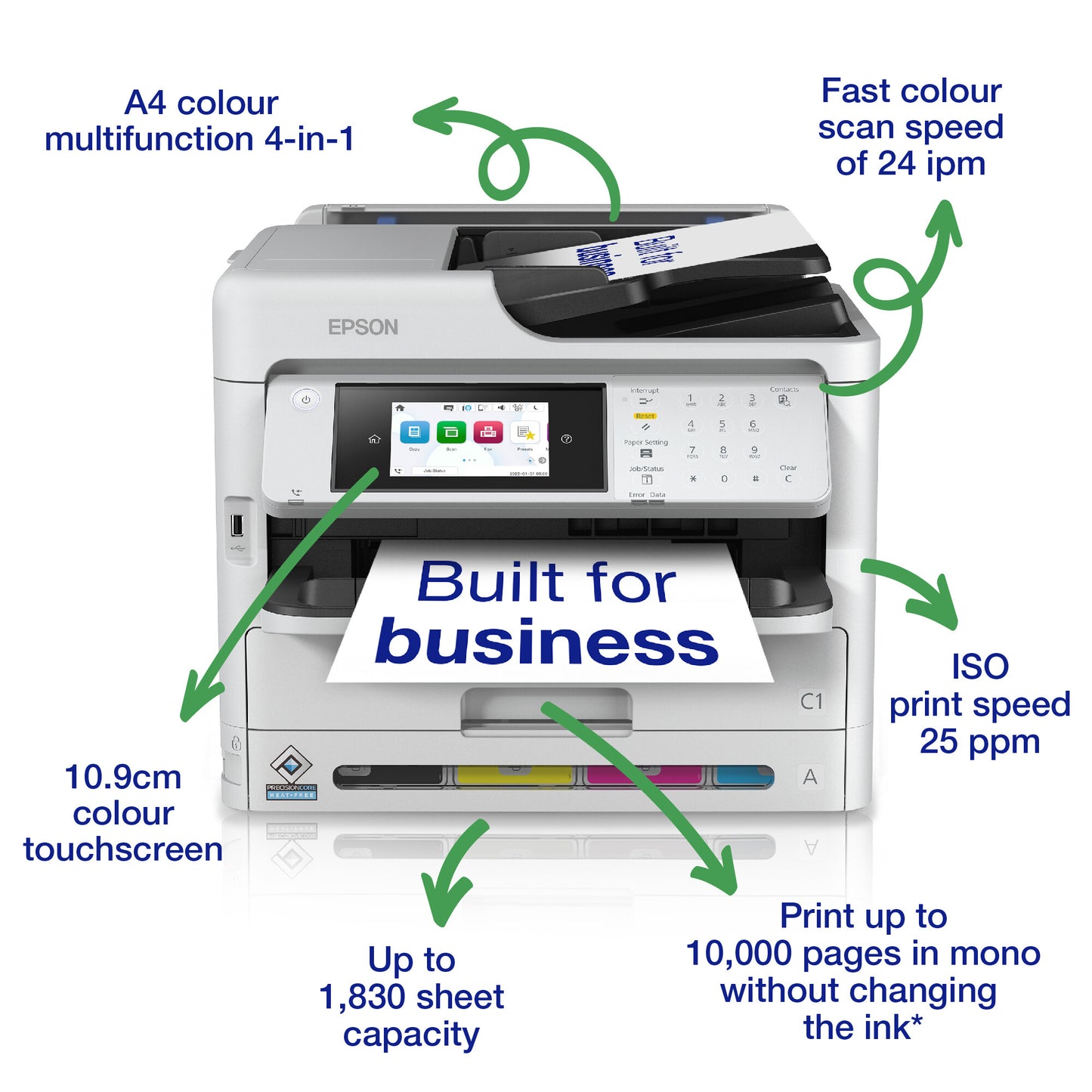 Epson WorkForce Pro WF-C5890DWF Printer