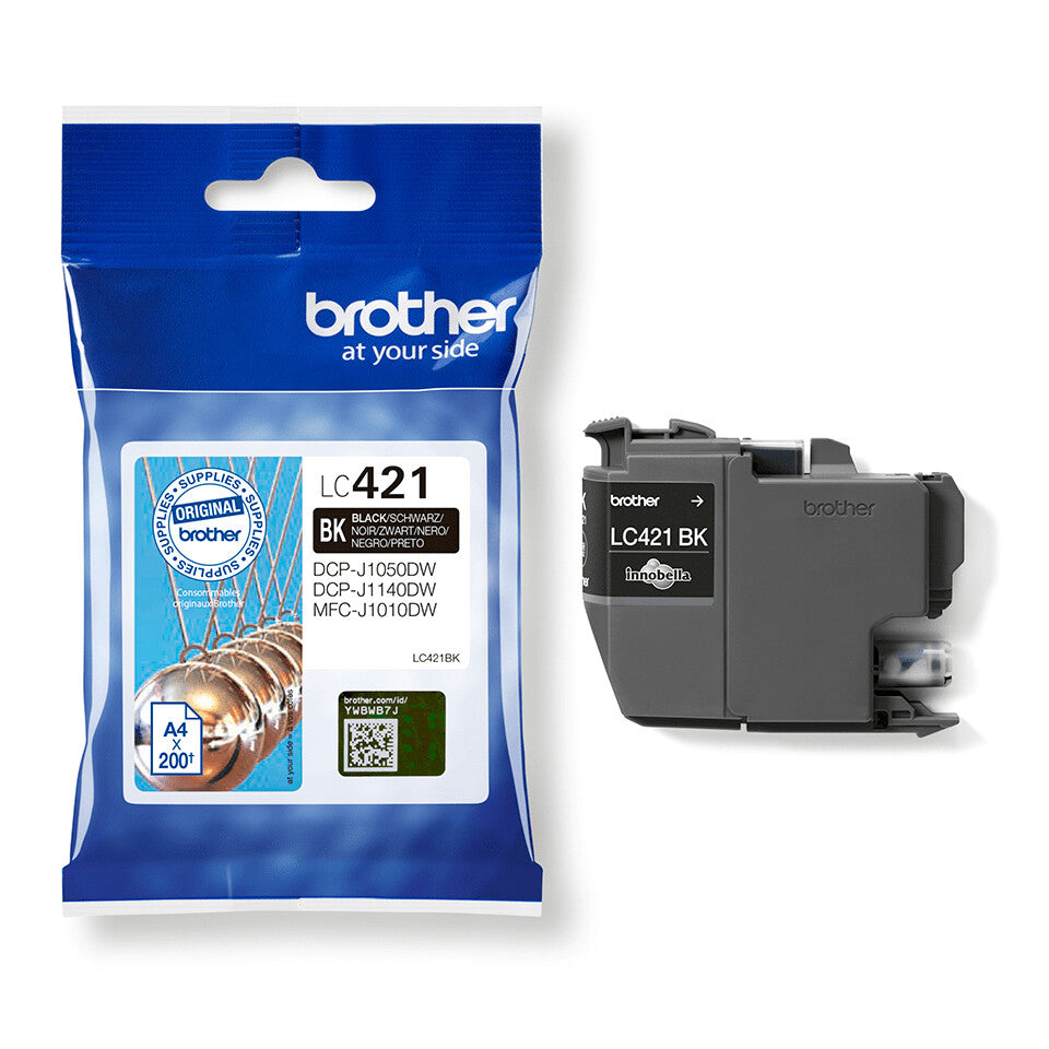 Brother LC-421BK ink cartridge 1 pc(s) Original Black