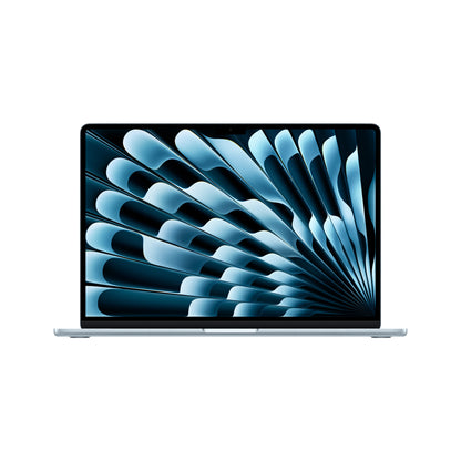 Apple MacBook Air 15-inch : M5 chip with 10‑core CPU and 10‑core GPU, 16GB, 512GB SSD - Sky Blue