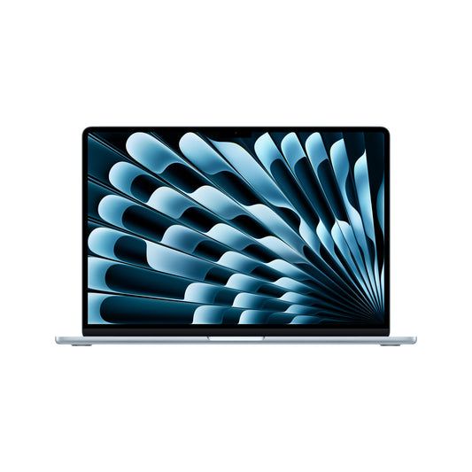 Apple MacBook Air 15-inch : M5 chip with 10‑core CPU and 10‑core GPU, 16GB, 512GB SSD - Sky Blue