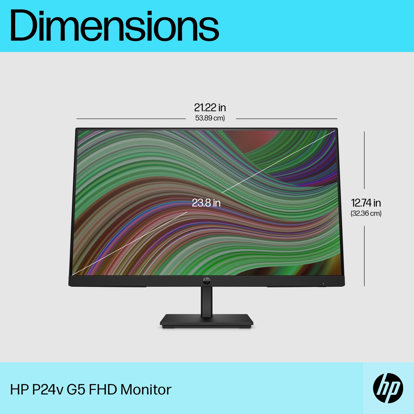 HP P24v G5 FHD Monitor