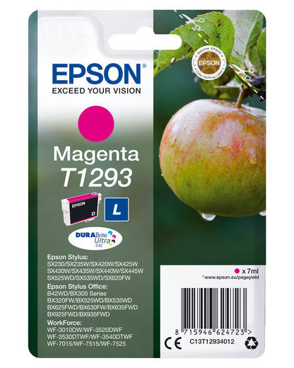 Epson Apple Singlepack Magenta T1293 DURABrite Ultra Ink