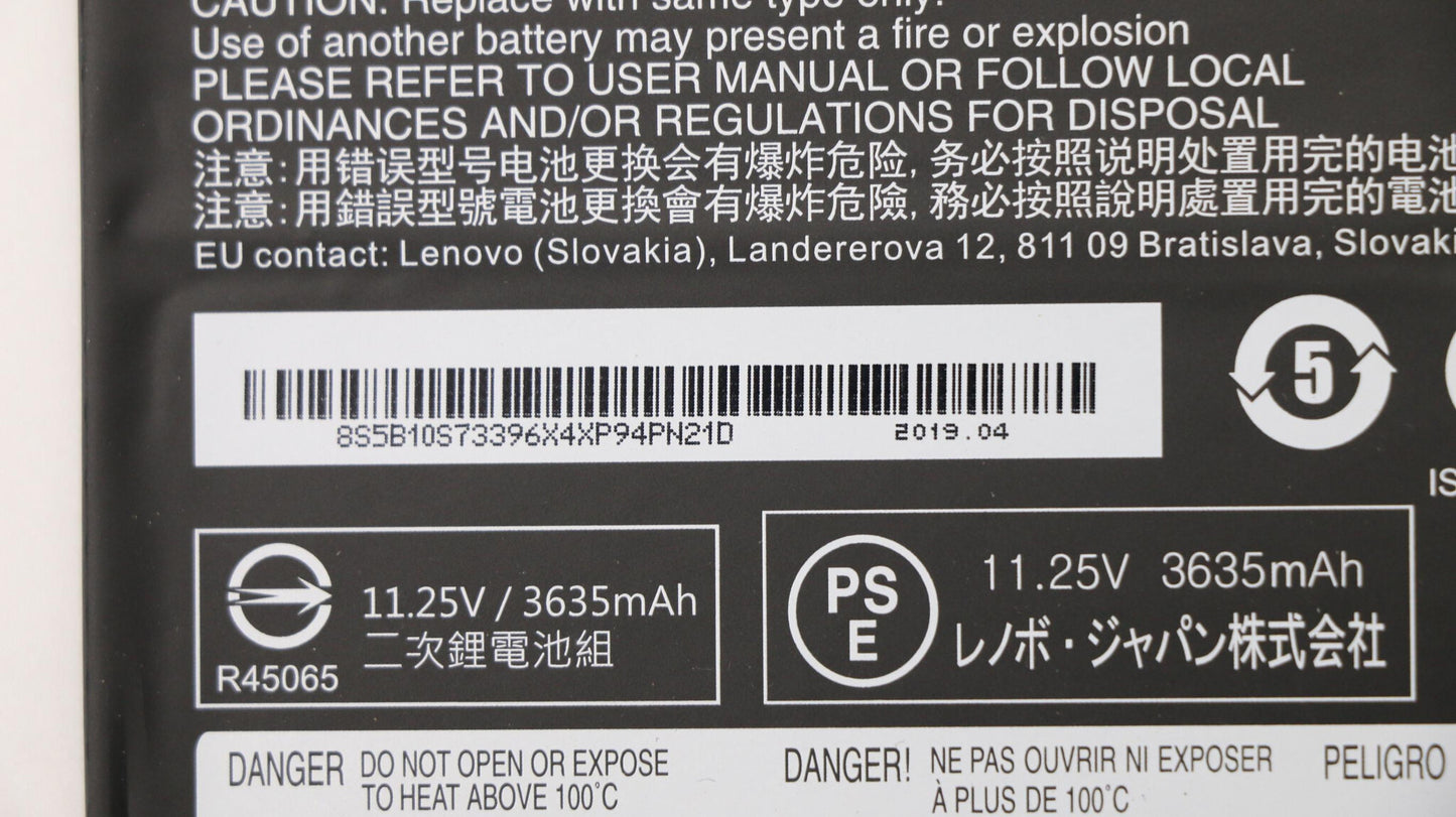 Lenovo 5B10S73396 laptop spare part Battery