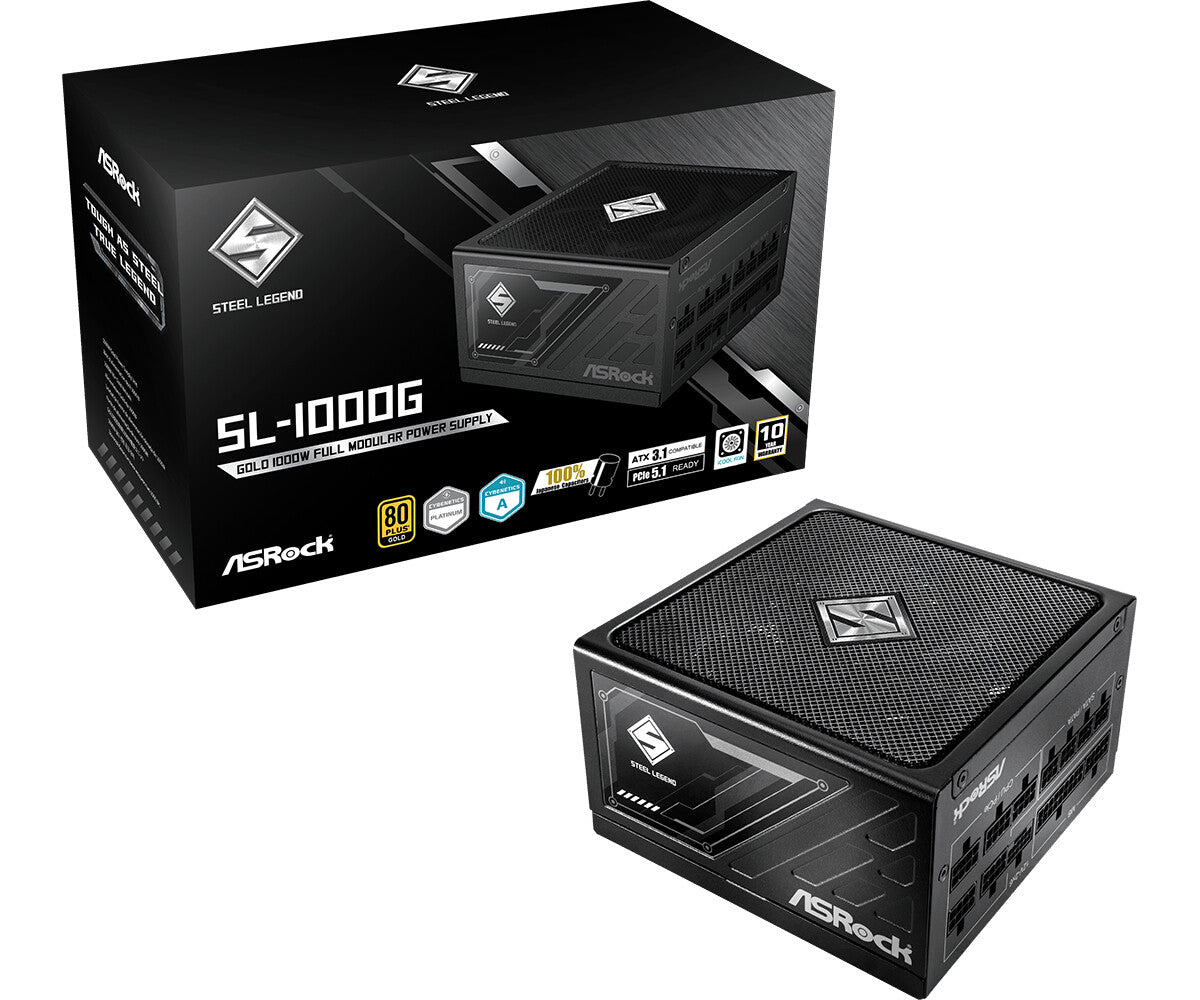 Asrock SL-1000G power supply unit 1000 W 24-pin ATX ATX Black