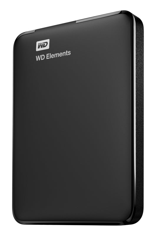 Western Digital Elements Portable external hard drive, 4TB, USB 3.2 Gen 1 (3.1 Gen 1), Black