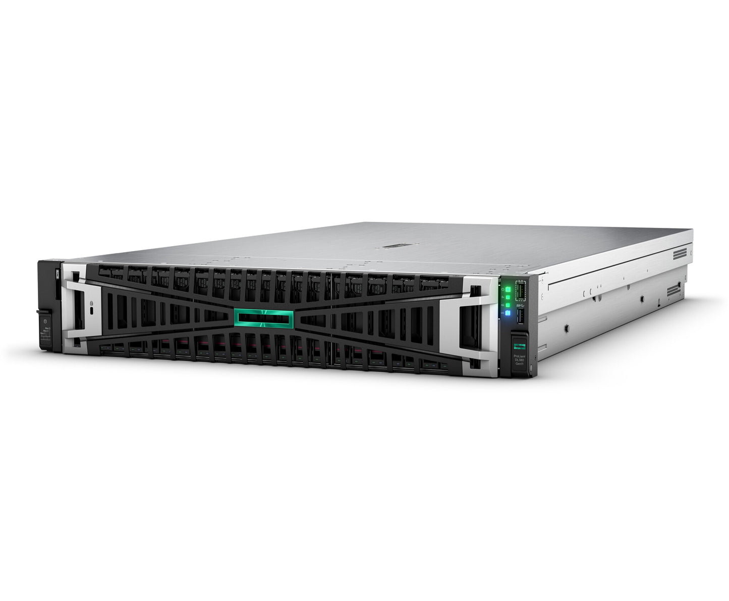 HPE ProLiant DL380 Gen11 4510 2.4GHz 12c 1P 2x32GB-R 8SFF 1x7.68TB NVMe SSD 2x1000W PS EU Server