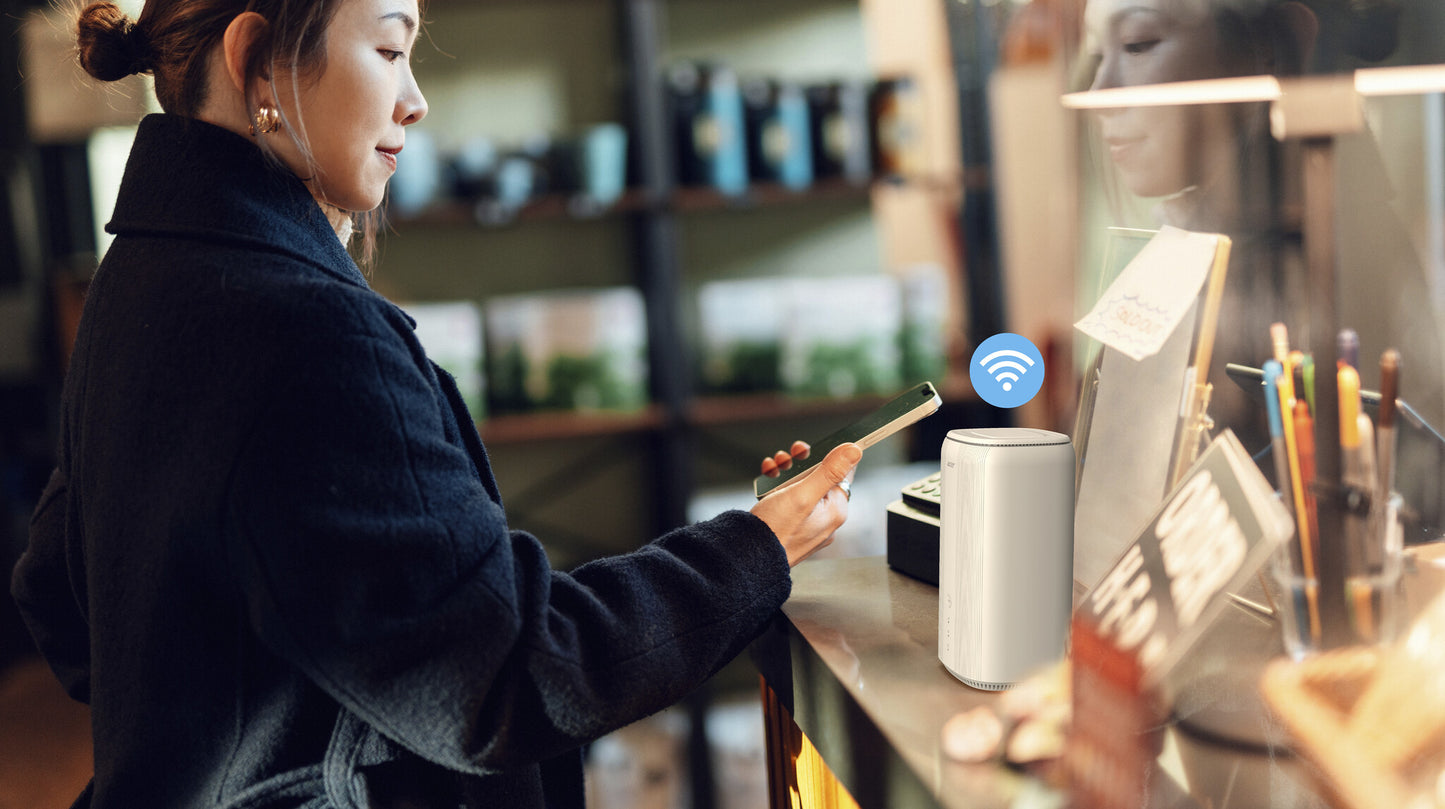 Acer Connect X6E wireless router Gigabit Ethernet Tri-band (2.4 GHz / 5 GHz / 6 GHz) 5G White