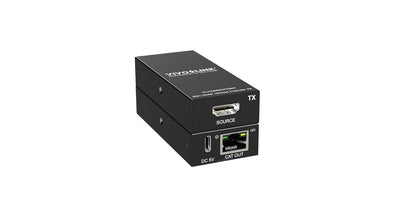 Vivolink VLHDMIEXT60 AV extender AV transmitter & receiver Black