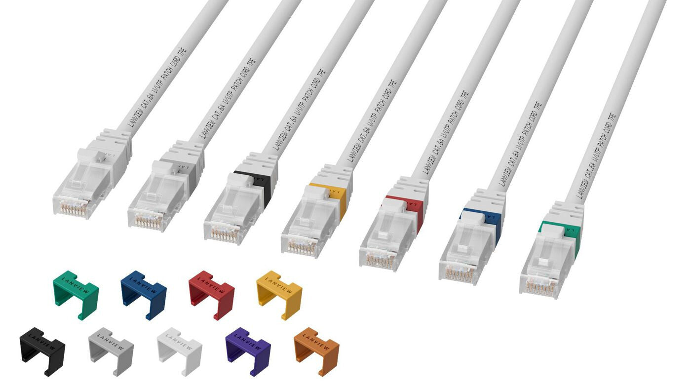 Lanview LV-UTP6A25W networking cable White 25 m Cat6a U/UTP (UTP)