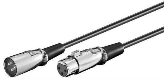 Microconnect XLRMF1 KVM cable Black 1 m