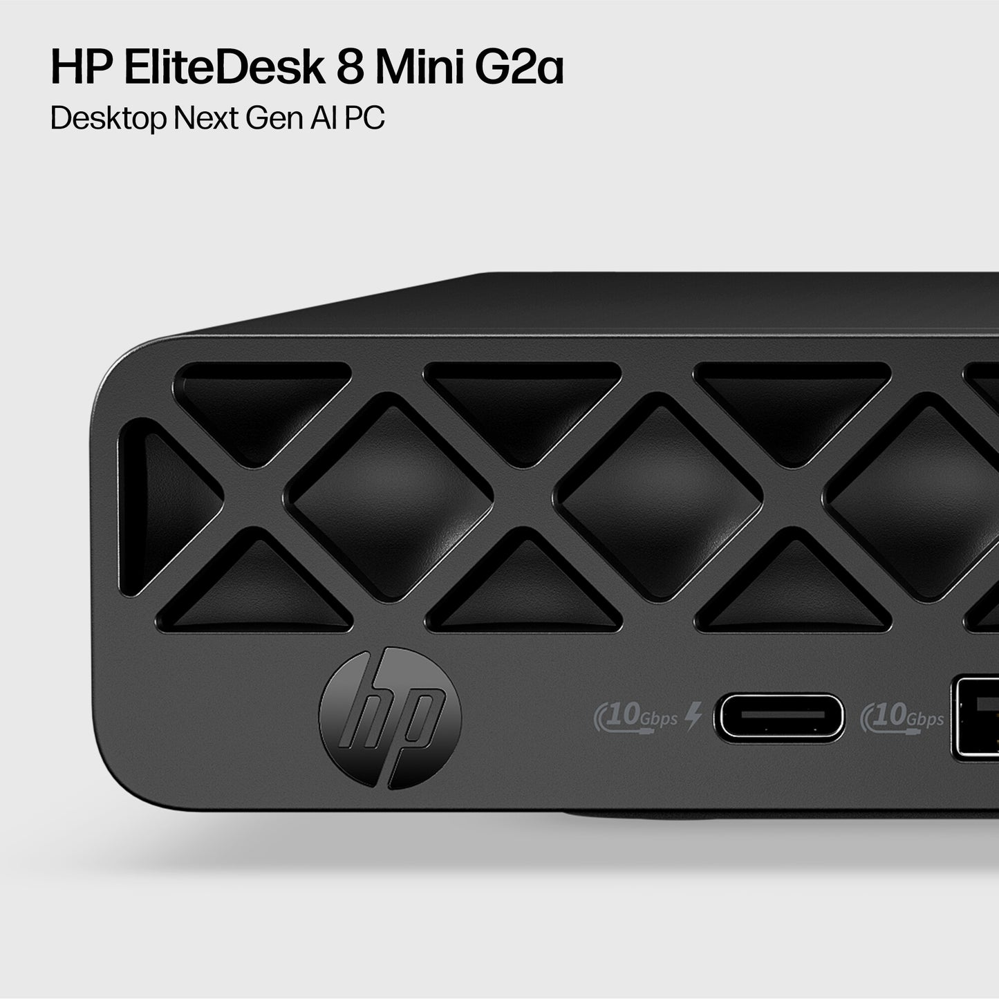 HP E22VBEA PC/workstation Copilot+ PC 445 16 GB DDR5-SDRAM 512 GB SSD Windows 11 Pro Mini PC AI PC