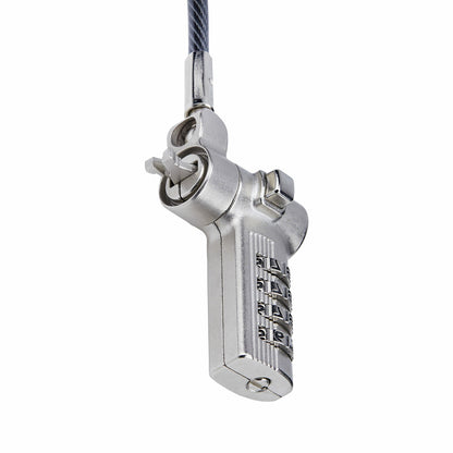 StarTech.com 25-Pack Universal Laptop Lock 6.6ft (2m), Serialized Security Cable for Notebook, Compatible With Noble Wedge®/Nano/K-Slot, Keyless Combination Cable