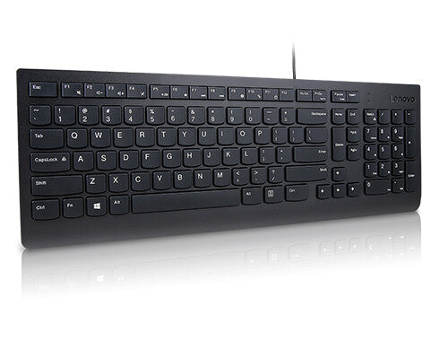 Lenovo Essential keyboard Universal USB Czech, Slovakian Black